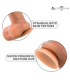 MR INTENSE BRUCE XL SILICONE DILDO WITH TESTICLES 255 CM O 55 CM