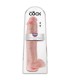 KING COCK REALISTIC DILDO WITH TESTICLES AND SUCTION CUP 38 CM FLESH