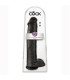 KING COCK REALISTIC DILDO WITH TESTICLES 38 CM BLACK