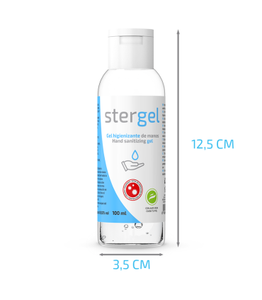 STERGEL GEL HIDROALCOHOLICO HIGIENIZANTE DE MANOS ALOE VERA 100ML