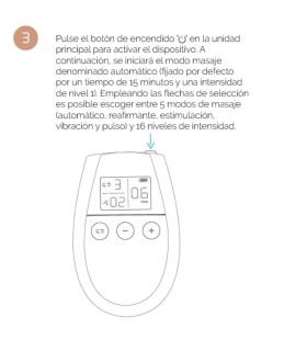 500 COSMETICS U TONIC ELECTROESTIMULACION TONIFICACION Y REAFIRMACION MUSCULOS