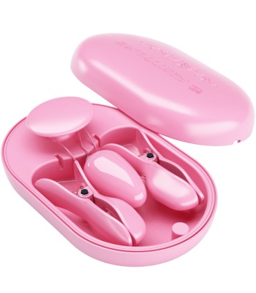 PRETTY LOVE SURPRISE BOX PINZAS ELECTRO ESTIMULACION ROSA