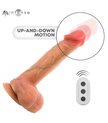 MR INTENSE LOGAN VIBRATOR DILDO SILICONE WITH HEAT EFFECT AND REMOTE CONTROL 20 CM O 41 CM