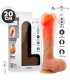 MR INTENSE LOGAN VIBRATOR DILDO SILICONE WITH HEAT EFFECT AND REMOTE CONTROL 20 CM O 41 CM