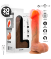 MR INTENSE - LOGAN VIBRATOR DILDO SILICONE WITH HEAT EFFECT AND REMOTE CONTROL 20 CM -Ø- 4,1 CM