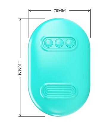 PRETTY LOVE SURPRISE BOX PINZAS ELECTRO ESTIMULACION AZUL