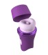 FANTASY FOR HER LUSH KISS PLUSH PURPLE SUCTION LICKING CLITORAL STIMULATOR