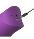 FANTASY FOR HER LUSH KISS PLUSH PURPLE SUCTION LICKING CLITORAL STIMULATOR