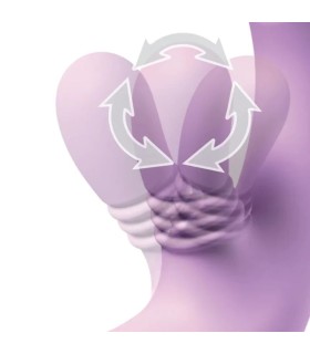 FANTASY FOR HER INTIMOTION FLUTTER PRO PURPLE G SPOT CLITORAL RABBIT VIBRATOR