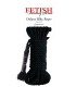 FETISH FANTASY SERIES BLACK DELUXE SILK ROPE 975 M