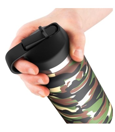 PDX PLUS FAP FLASK HAPPY CAMPER DISCREET MASTURBATOR CAMOUFLAGE