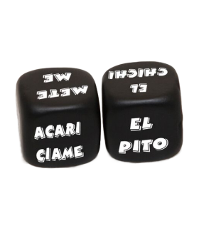 DIABLO PICANTE 2 DADOS ACCION Y PARTE DEL CUERPO