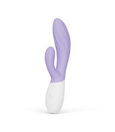 LELO INA TWIST DOUBLE VIBRATOR RABBIT FOR G SPOT AND CLITORIS LAVENDER