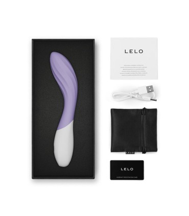 LELO MONA TWIST RECHARGEABLE APP CONTROLLED G SPOT VIBRATOR LAVENDER