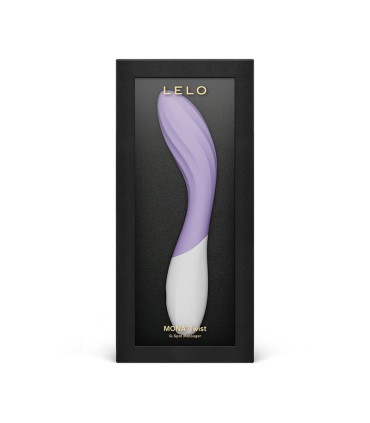 LELO MONA TWIST RECHARGEABLE APP CONTROLLED G SPOT VIBRATOR LAVENDER