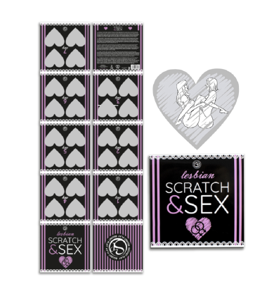 SECRETPLAY SCRATCH SEX JUEGO PAREJAS POSTURAS LESBICAS ES EN FR PT DE
