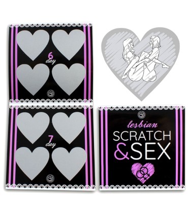 SECRETPLAY SCRATCH SEX JUEGO PAREJAS POSTURAS LESBICAS ES EN FR PT DE