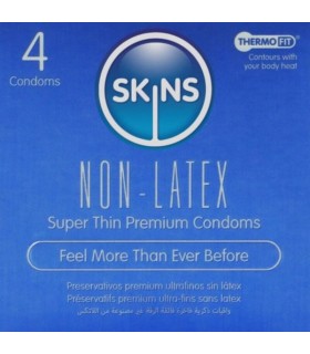 SKINS LATEX FREE CONDOMS PACK OF 4