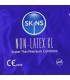 SKINS LATEX FREE CONDOMS XL PACK OF 4