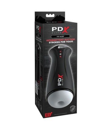 PDX ELITE FAP GASM CLEAR MALE MASTURBATOR WITH INTERMITTENT SUCTION