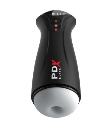PDX ELITE FAP GASM CLEAR MALE MASTURBATOR WITH INTERMITTENT SUCTION
