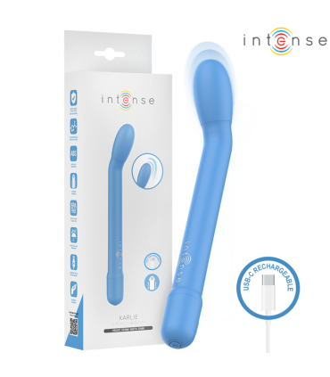 INTENSE KARLIE RECHARGEABLE G SPOT STIMULATOR BLUE