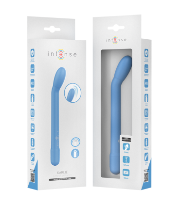 INTENSE KARLIE RECHARGEABLE G SPOT STIMULATOR BLUE