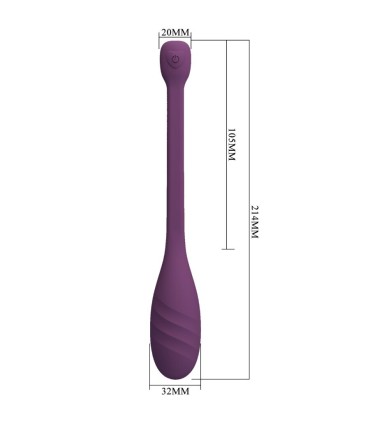 PRETTY LOVE LEVIATHAN VIBRADOR CONTROLADO POR APP MORADO