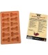 DIABLO PICANTE CHOCOLATE MOLD WITH 12 SILICONE PENISES FOR HANGING VANILLA