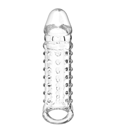 VIRILXL EXTENSION Y FUNDA DE PENE V11 TRANSPARENTE