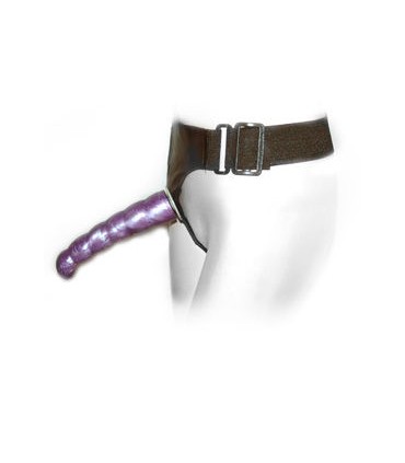 BAILE ARNES ANAL Y VAGINAL FEMENINO LILA PUNTO G 17 CM