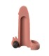 FANTASY X TENSIONS VIBRATING REAL FEEL 5CM PENIS EXTENSION SLEEVE BEIGE