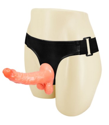 BAILE ARNES CON PENE REALISTICO Y BRAGUITA AJUSTABLE ULTRA PASSIONATE 155 CM