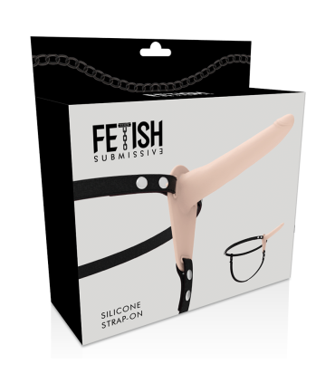 FETISH SUBMISSIVE HARNESS SILICONA FLESH 15 CM