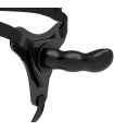 FETISH SUBMISSIVE HARNESS - SILICONA NEGRO G-SPOT 16 CM