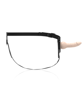 FETISH SUBMISSIVE HARNESS SILICONA FLESH REALISTIC 16CM