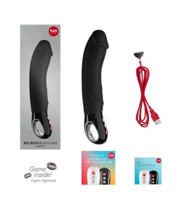 FUN FACTORY BIG BOSS VIBRATOR BLACK LINE