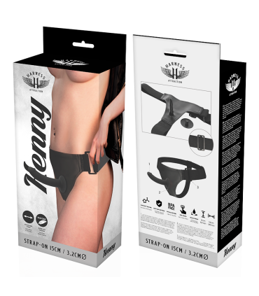 HARNESS ATTRACTION ARNES SILICONA KENNY 15 CM O 32 CM