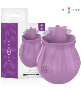 INTENSE AZALEA FLOWER CLIT STIMULATING 10 VIBRATIONS PURPLE