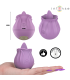 INTENSE AZALEA FLOWER CLIT STIMULATING 10 VIBRATIONS PURPLE