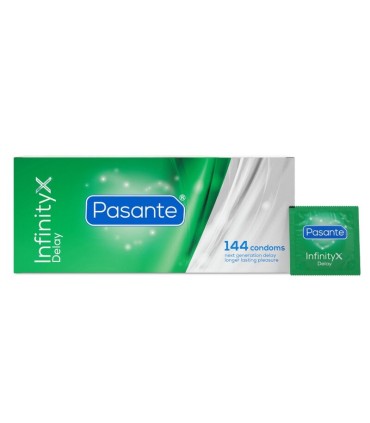 PASANTE DELAY INFINITY CONDOMS BOX 144 UNITS