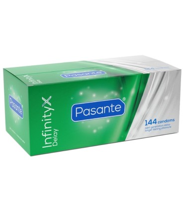PASANTE DELAY INFINITY CONDOMS BOX 144 UNITS