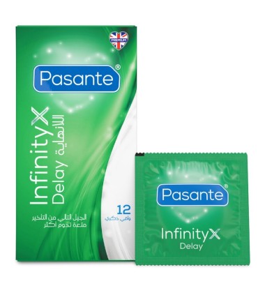 PASANTE DELAY INFINITY CONDOMS 12 UNITS