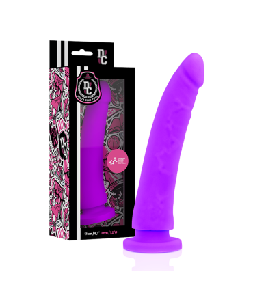 DELTA CLUB TOYS ARNES DILDO LILA SILICONA MEDICA 17 CM O 3 CM