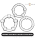 INTENSE BOURNE SET OF 3 PENIS RING