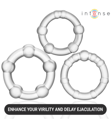 INTENSE BOURNE SET OF 3 PENIS RING
