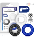 INTENSE WICK SET OF 3 PENIS RINGS VARIOUS COLORS