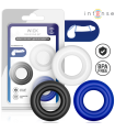 INTENSE - WICK SET OF 3 PENIS RINGS VARIOUS COLORS