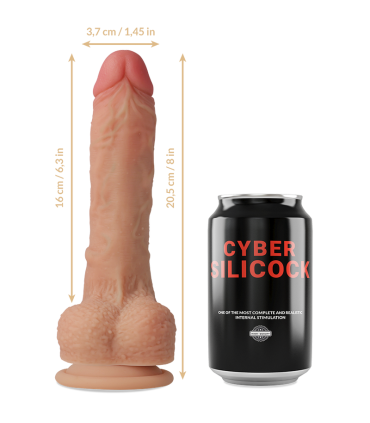 CYBER SILICOCK ARNES SILICONA LIQUIDA CONNOR 205 CM O 37 CM