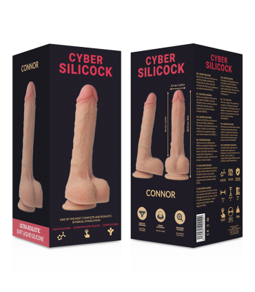 CYBER SILICOCK ARNES SILICONA LIQUIDA CONNOR 205 CM O 37 CM